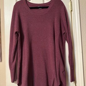 Natural Reflections Maroon Knit Sweater